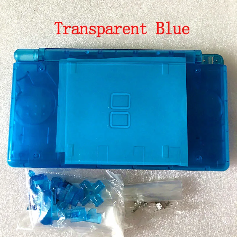 Сменный корпус для kingd DS Lite, корпус, оболочка, экранный объектив, кристально чистый полный корпус, чехол для NDSLite консоли