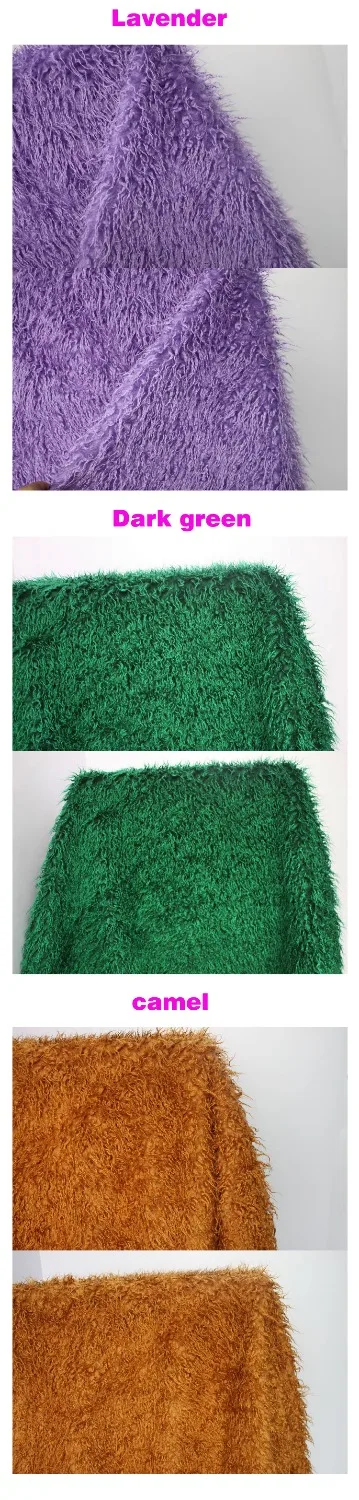 Монгольская курчавая овечка ткань из искусственного меха реквизит для