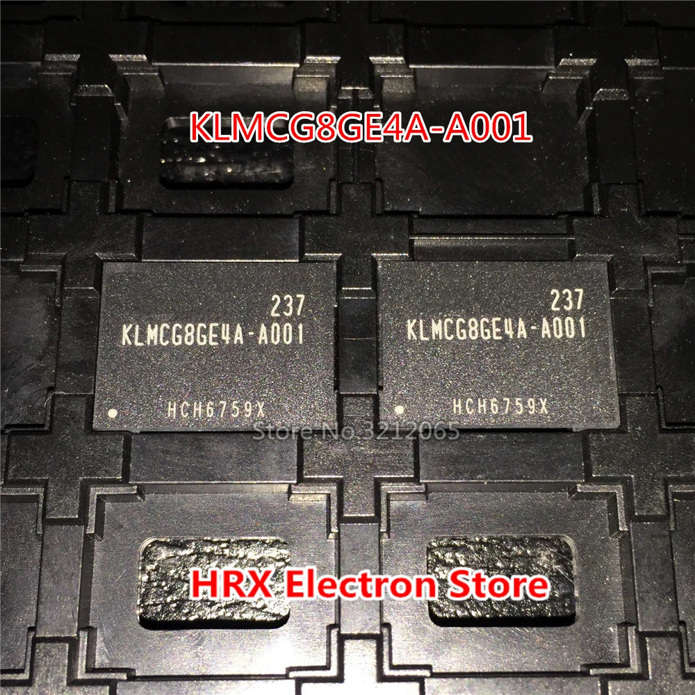 Новинка 100%, оригинальная Φ 64G BGA EMMC KLMCG8GE4A A001 (1-5 шт.)