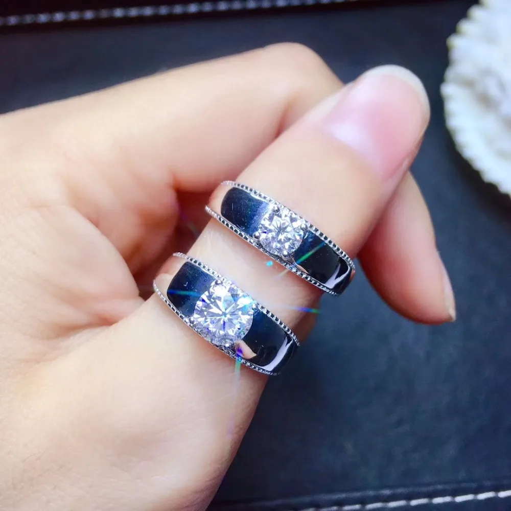 Moissanite твердость 0.5ct 9 3 алмазные заменители могут быть протестированы