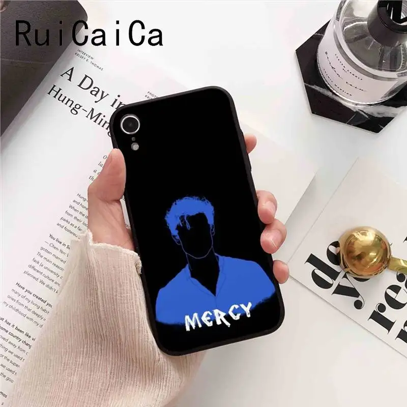 Чехол для телефона Ruicaica Singer Шон Мендес Magcon черный мягкий чехол iPhone 8 7 6 6S 6Plus X XS MAX 5