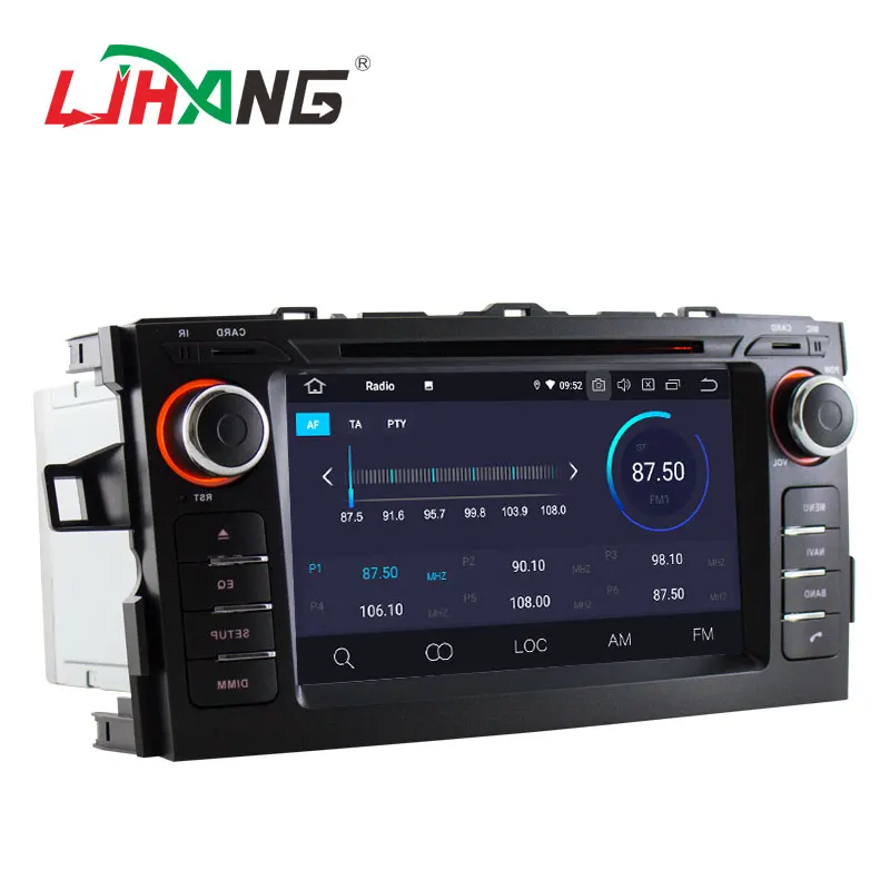 LJHANG Android 10 автомобильный мультимедийный плеер для TOYOTA AURIS Altis COROLLA 2012 2013 WIFI 2 Din