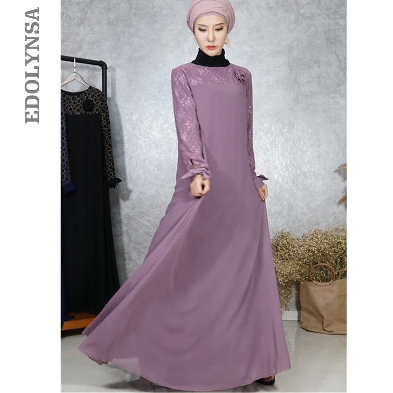 2020 модное мусульманское платье для молитвы элегантный лоскутный вышитый