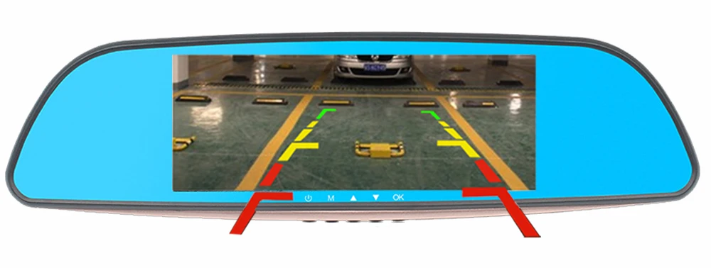 Kampacar привод регистратор авто видео рекордер для автомобилей Android 3g gps Автомобильный видеорегистратор Wifi Bluetooth зеркало заднего вида с камерой два видеорегистратора