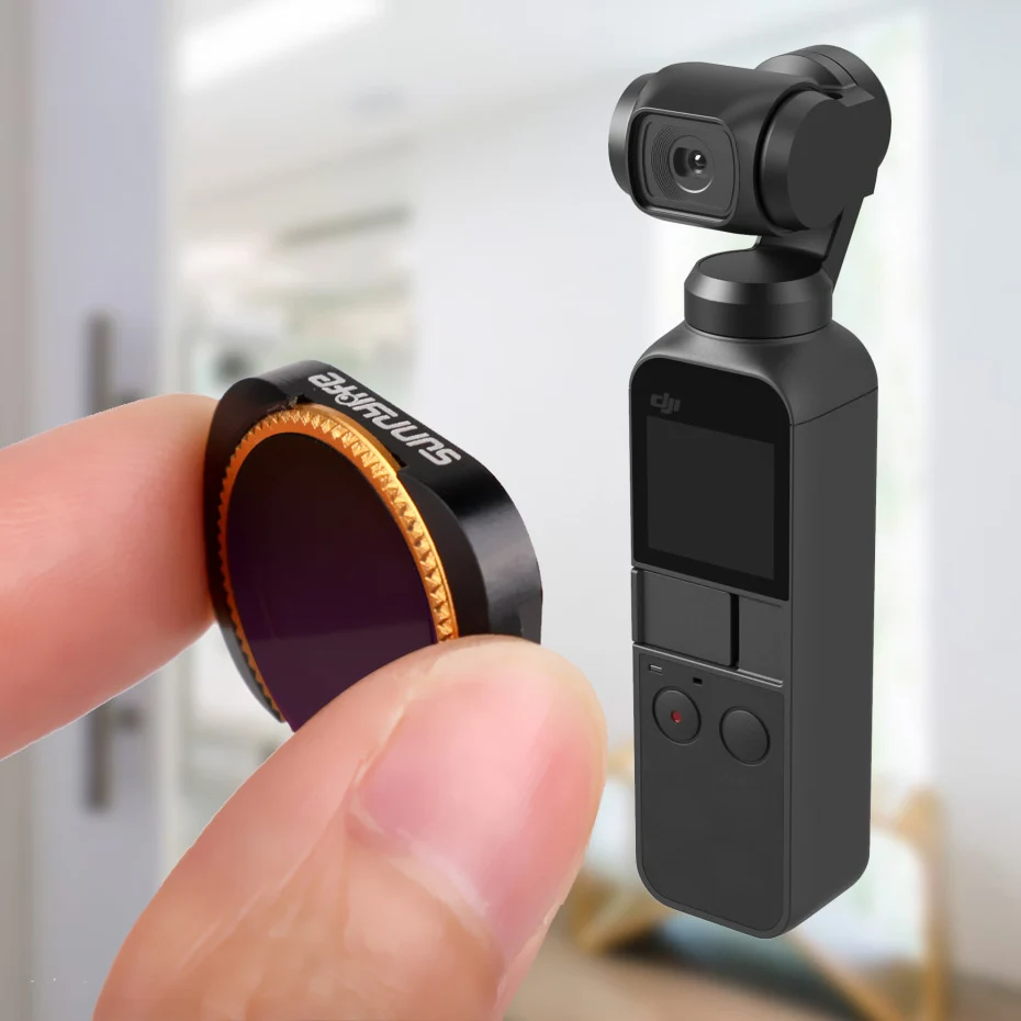 Фильтр для камеры DJI OSMO POCKET 2 ND4 8 16 32 64 PL фильтр Protector регулируемые аксессуары