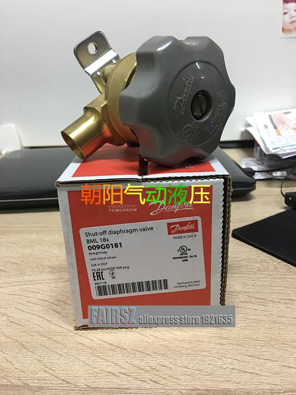 Оригинальный запорный клапан DANFOSS BML18S 009G0181 3/4 сварочный шов|Принадлежности для