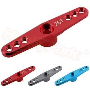 Алюминиевый 25т сервопривод рулевой рычаг подходит для Futaba Savox Xcore HL HSP HD Himoto Redcat превышение серводвигателей для радиоуправляемой автомобильной лодки