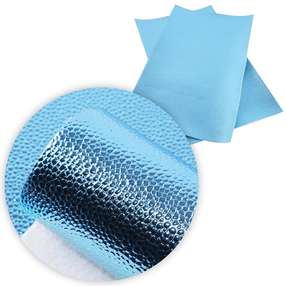david angie 20*34cm Solid Color Litchi Faux Synthetic Leather Sheet,DIY Girls Hairbow Garment Handbag Sewing Material,1Yc5598