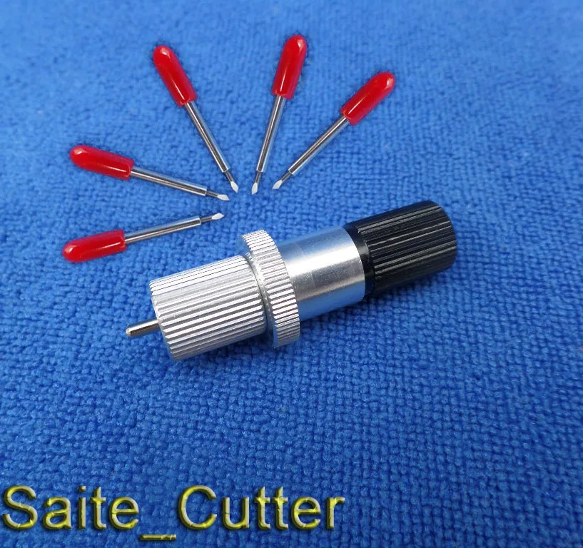 

5pcs 45 degree Blades +1pc Roland Blade Holder for Vinyl Cutter Cutting Plotter