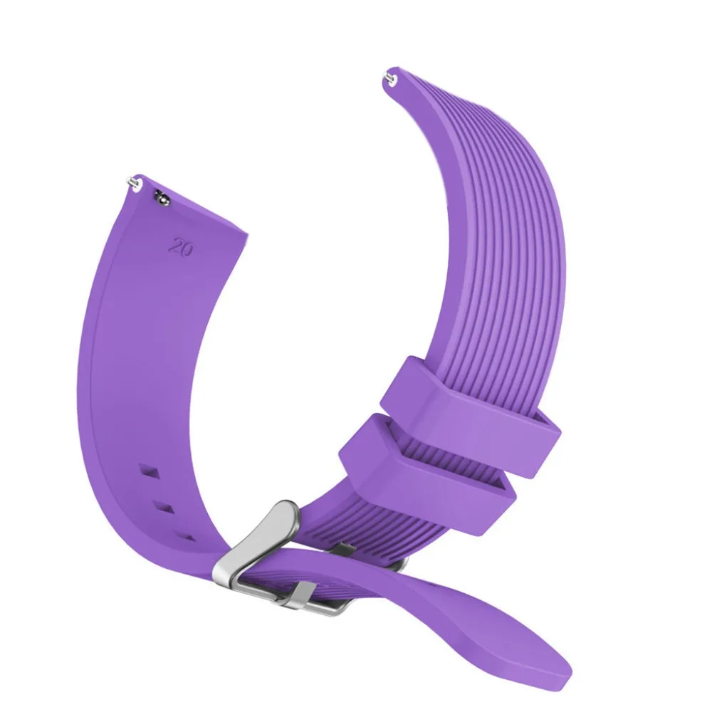 for Samsung Galaxy Watch Active Band Silicone Wristband for Galaxy Watch 46mm Bands Bracelet Watch Strap 20mm Watch Band
