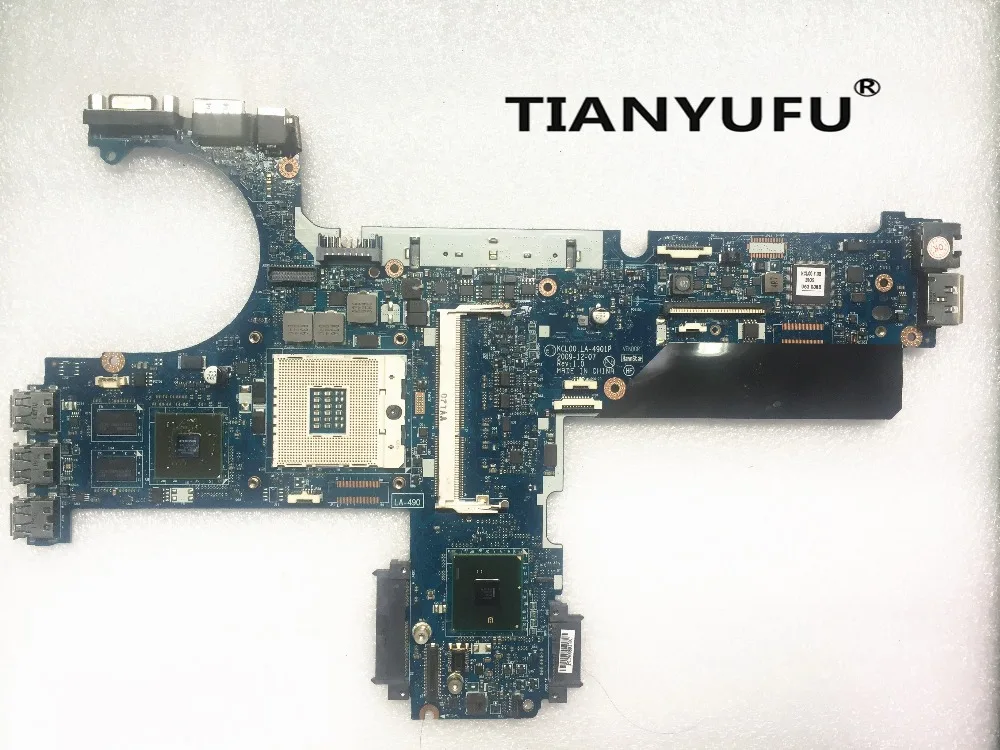 Материнская плата для ноутбука HP Elitebook 8440P 594027 001 KCL00 LA 4901P DDR3 QM57 Quadro NVS 3100M