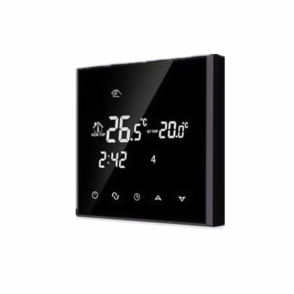 Термостат программируемый с сенсорным жк экраном 16 а 230 в|temperature controller thermostat|thermostat