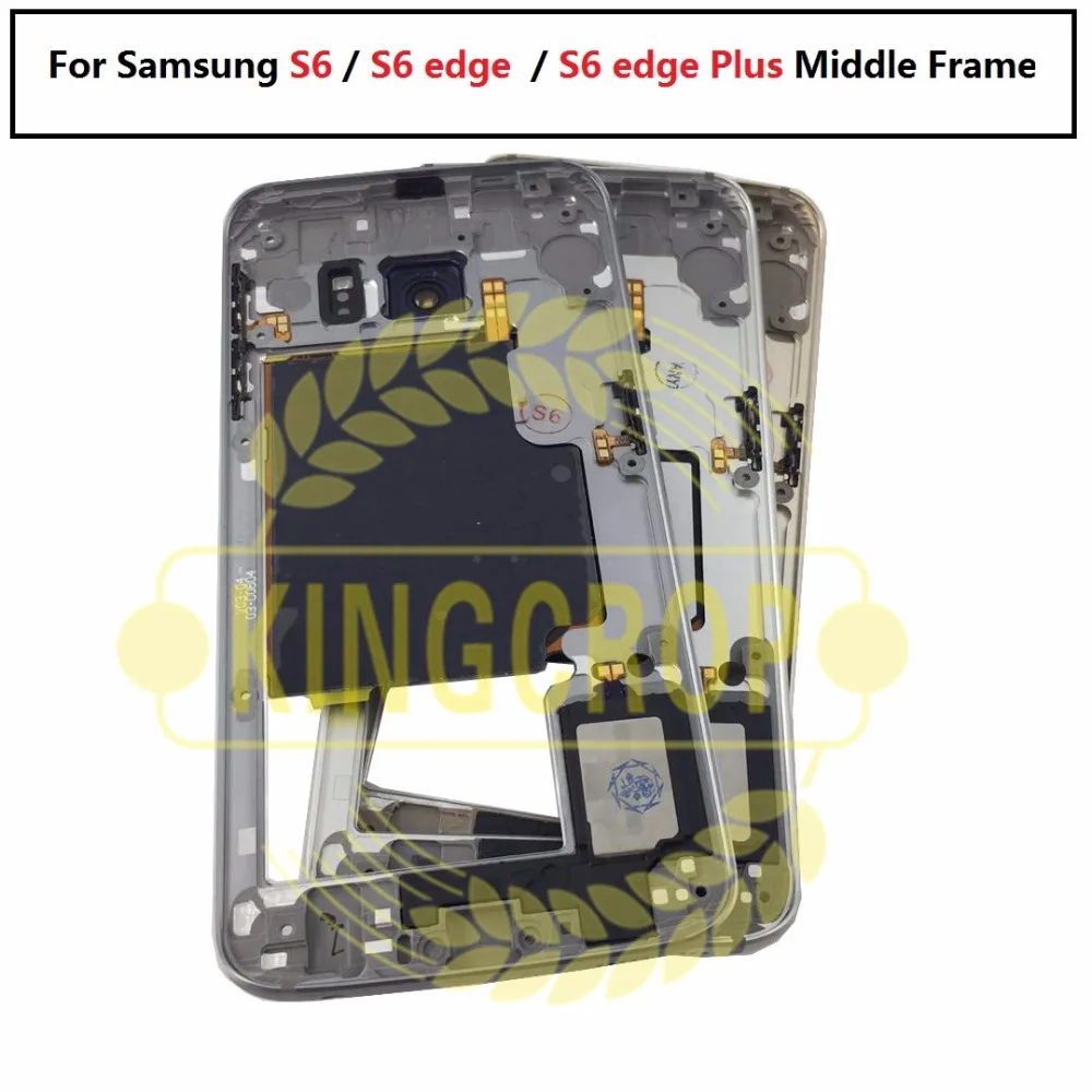 Корпус Корпуса средней рамки для Samsung Galaxy S6 Edge G920 G925F G928I G925W8 G925A G925T G925P Plus G928|middle