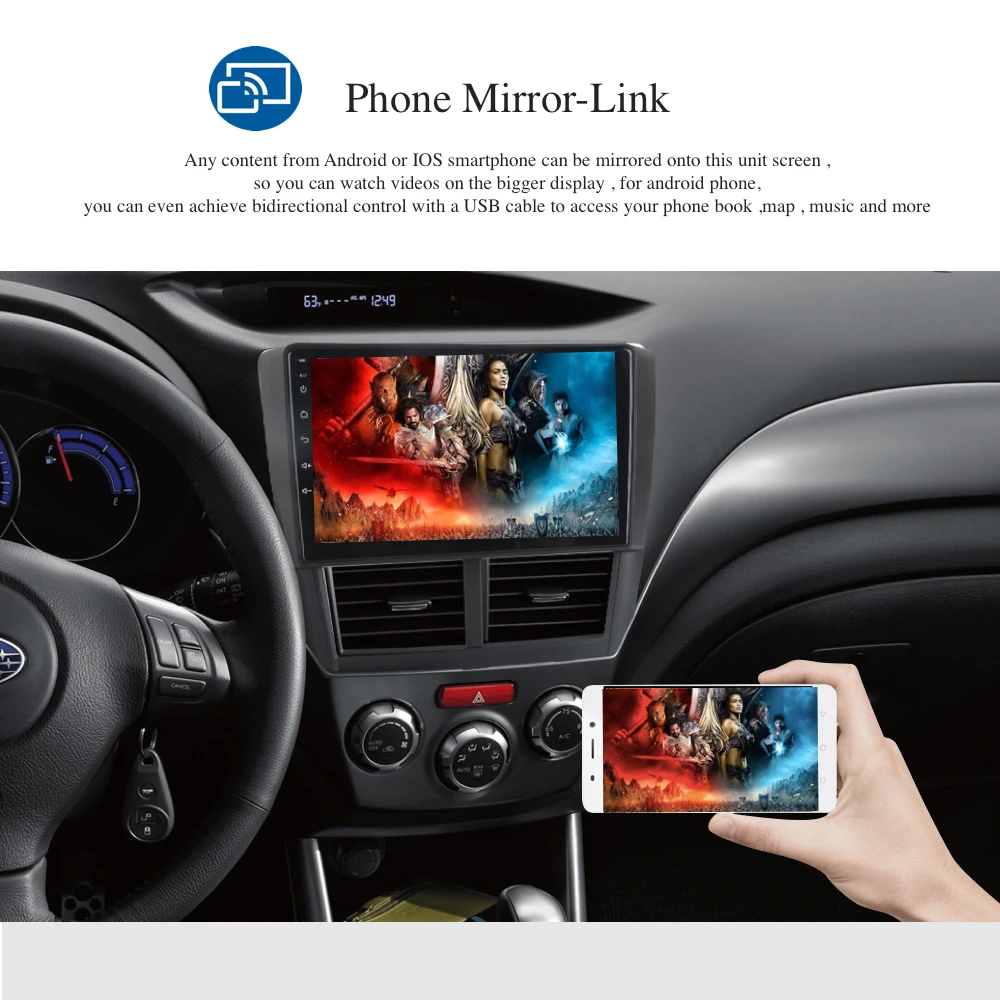 Автомобильное радио Android GPS Navi для Subaru forester 2008 2009 2010 2011 2012 Авто 1 din навигация