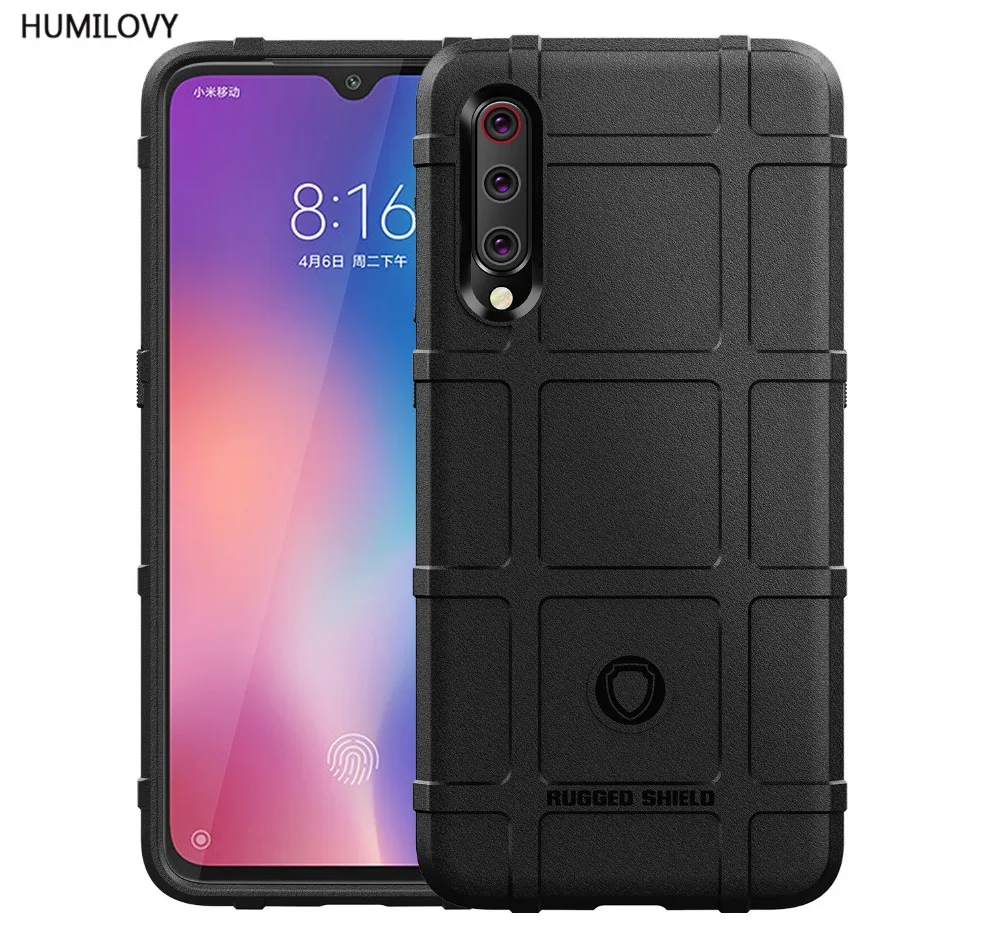 Роскошная прочная защита Capa для Xiao mi 9 Чехол Мягкий силиконовый чехол