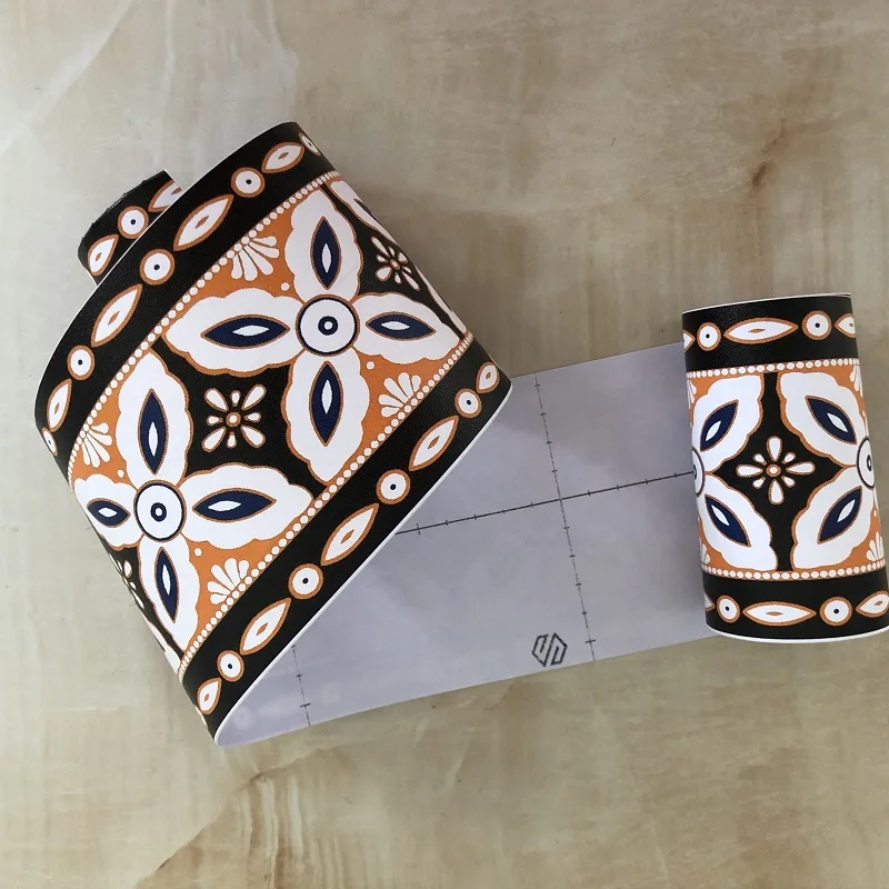 Цветок линии талии плинтус потолок фон настенные украшения зеркальные