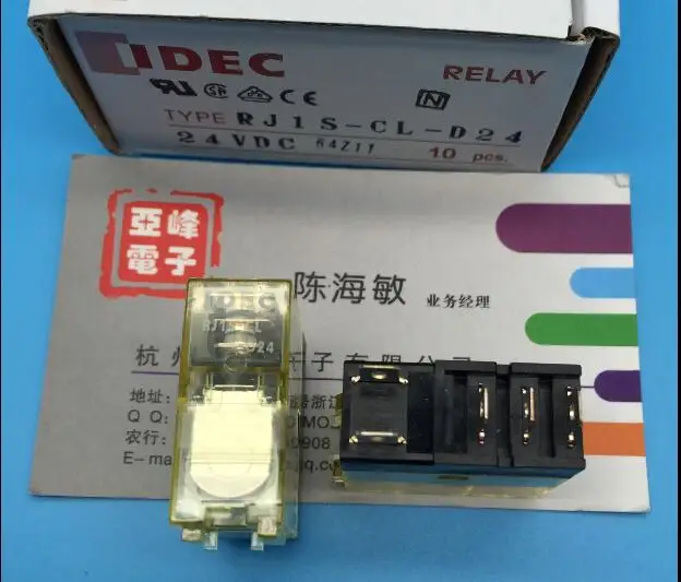 Горячая новинка реле RJ1S CL D24 RJ1SCLD24 RJ1SCL 24VDC DC24V DIP5 10 шт./лот|lot tablet|lots descendantslot of fishing lures