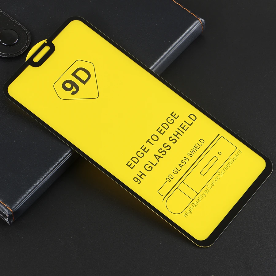 9D полностью наклеиваемая поверхность закаленное Стекло для huawei Nova 3 3i 4 Y7 Y9 с