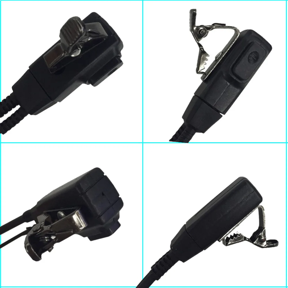 1 контактный ФБР Earhook гарнитура типа D для Motorola Talkabout портативный Радиоприемник