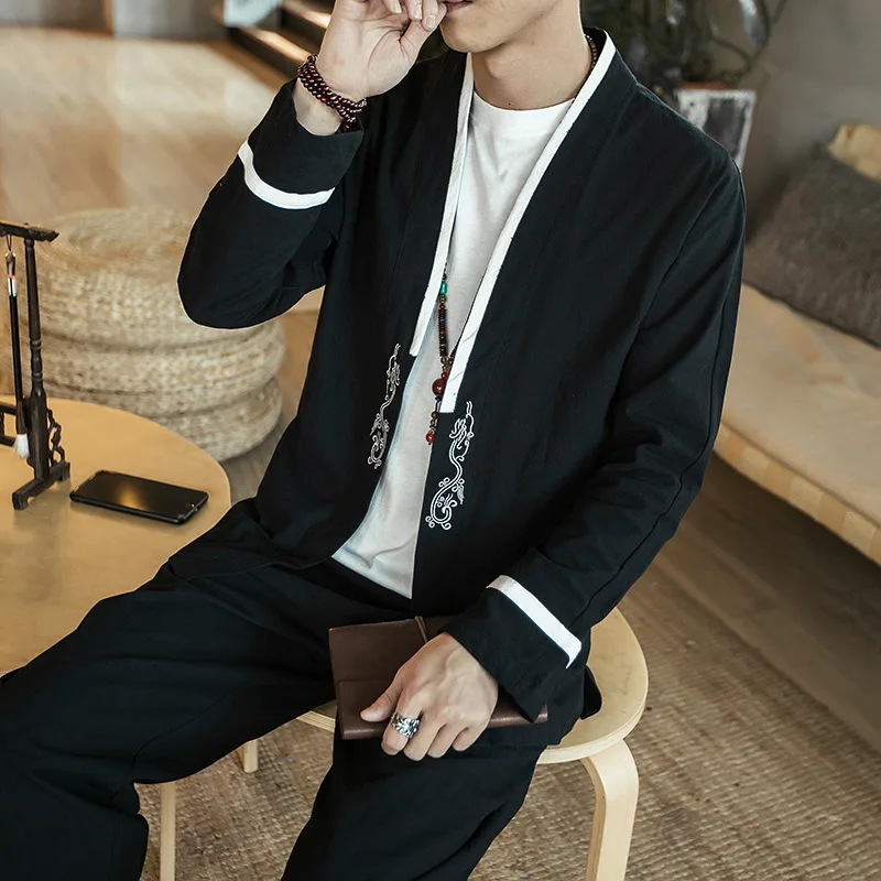 Модные Для мужчин комплект из 2 предметов (рубашка + брюки) Повседневная рубашка с