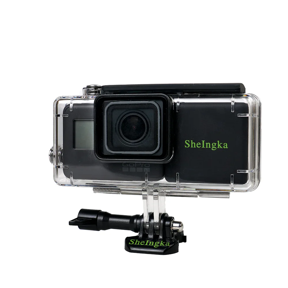 2300 мАч батарея Insiede запасные аккумуляторы для телефонов для Gopro hero 5 6 7 черный водостойкий Чехол защитный корпус рамки в виде ракушки для GOPRO 5 камера