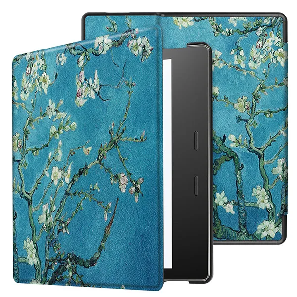 Модное платье с принтом чехол для / Amazon Kindle Oasis 2/3 раскладной стенд для чтения электронных книг 7,0 защитный чехол+ Защитная пленка для экрана - Цвет: KO2 SY MH