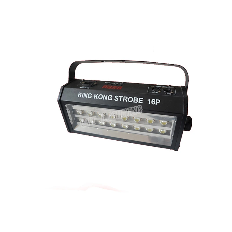 Супер яркий 400 Вт строб лампы DMX512 Sound Control 16 светодиодный стробоскоп 400 Вт высокой мощности вспышки Дискотека DJ свет партия Strobe Light