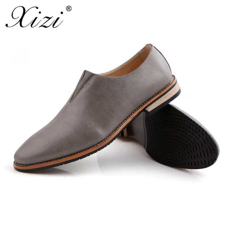 Xizi/модные мужские итальянские кожаные туфли брендовая официальная обувь