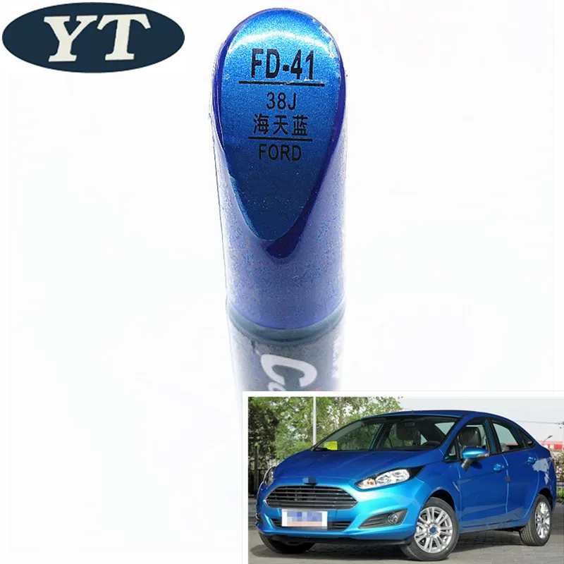 Авторучка для ремонта автомобиля авторучка синего цвета Ford ecosport kuga focus s max fiesta
