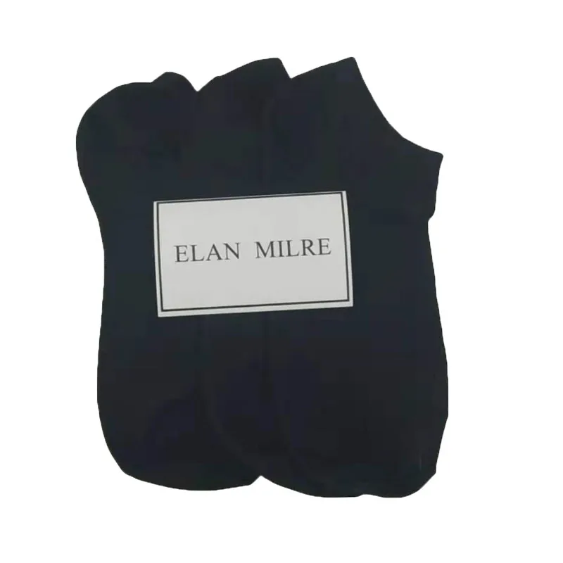 Elan Milre Низкая Талия Короткие весенние и летние мужские носки 3 пары партии