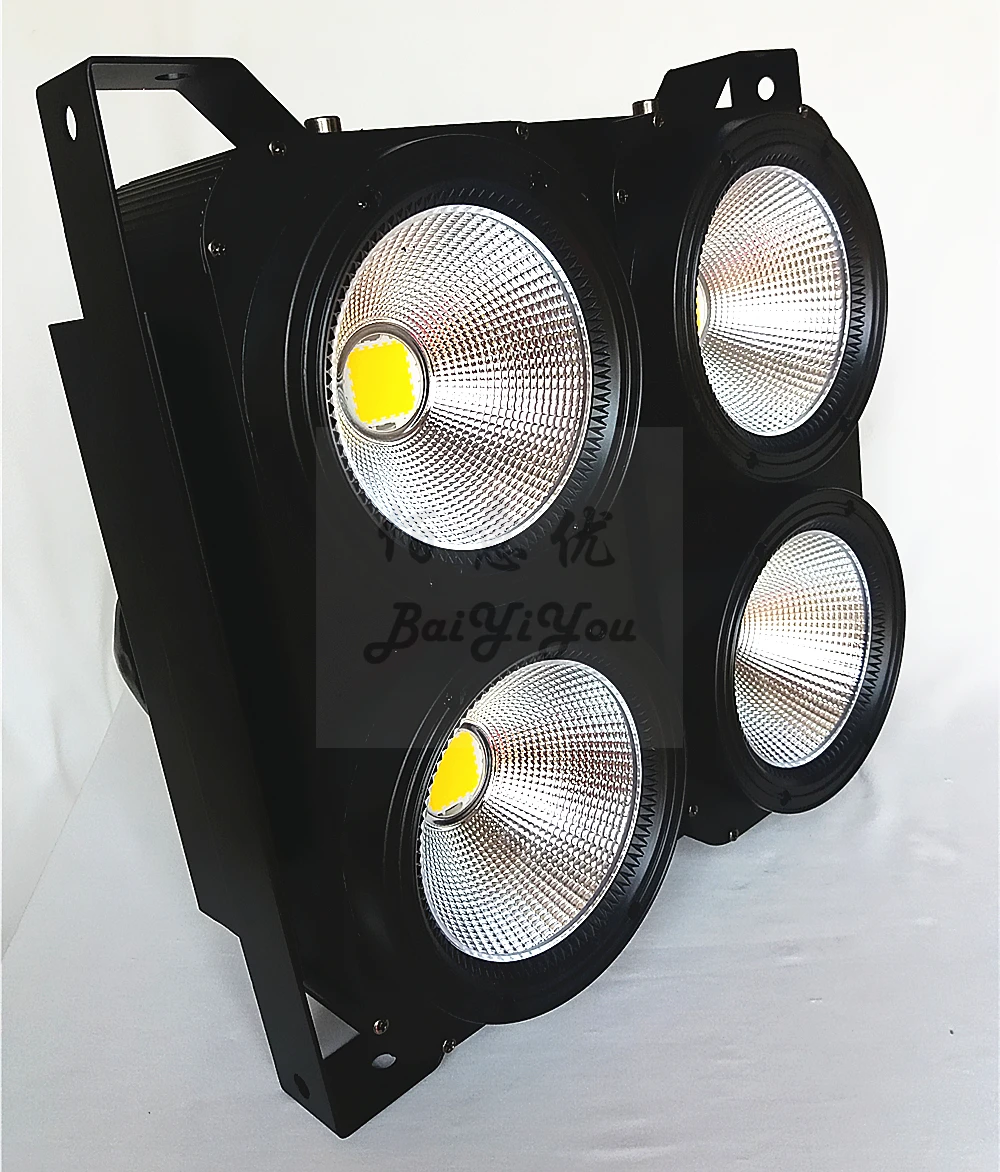 Новые 4 шт. * 100W CW WW 2in1 COB светодиодный с новой уникальной технологией рассеивания