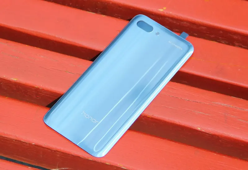 HUAWEI, задняя батарея, стеклянная крышка, корпус двери для Huawei Honor 10, 5,84 дюйма, задняя Задняя стеклянная крышка