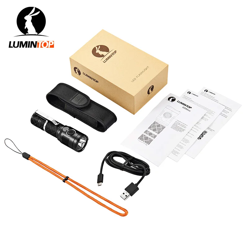 Lumintop тактический фонарь sdmini Max Выход 920 люмен Micro USB Интерфейс Перезаряжаемые CREE XP l