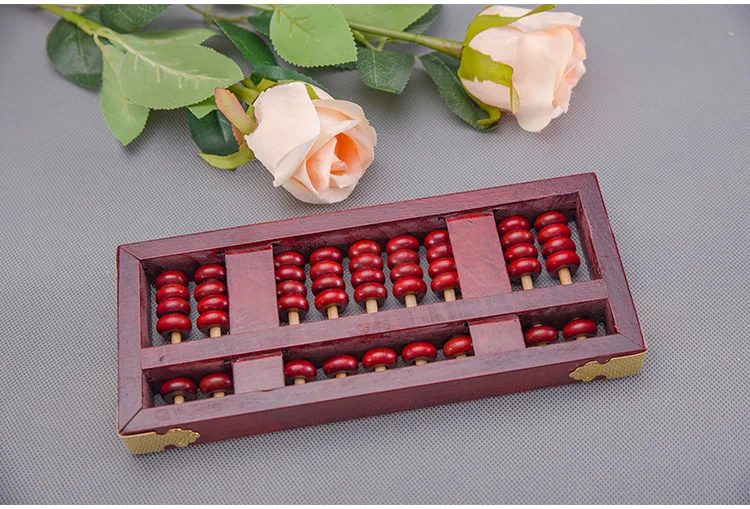 Высокое качество 11 колонны старый деревянный Абакус китайский соробан Mathmetic