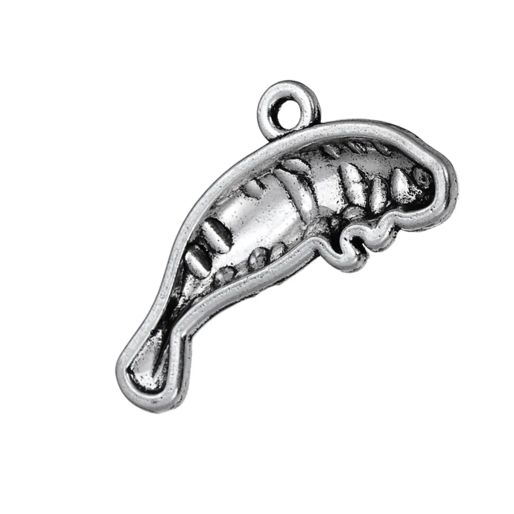 Моя форма 10 шт./лот подвеска в виде морского животного manatee для изготовления