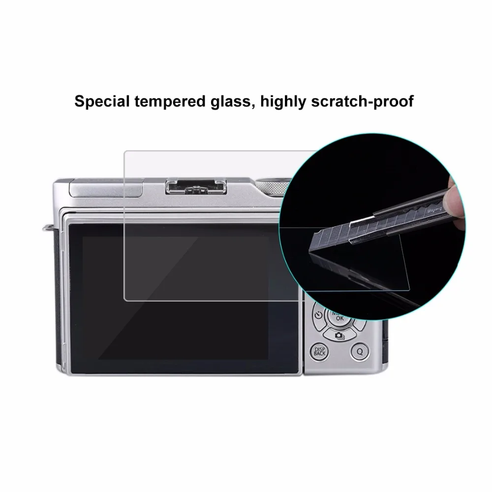 Защитная пленка PULUZ для Fujifilm X A3 Camera 2.5D с закругленными краями 9H|screen protector|screen protector