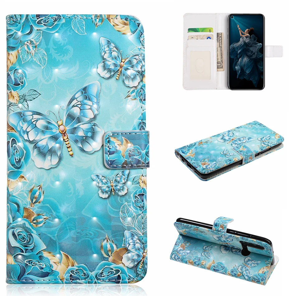 Задняя крышка с отделением для карт для huawei P20 Lite P30 Pro P10 Lite P8 Lite кожаный чехол-Кошелек С Откидывающейся Крышкой P Smart Z Y6 Y7 Y9