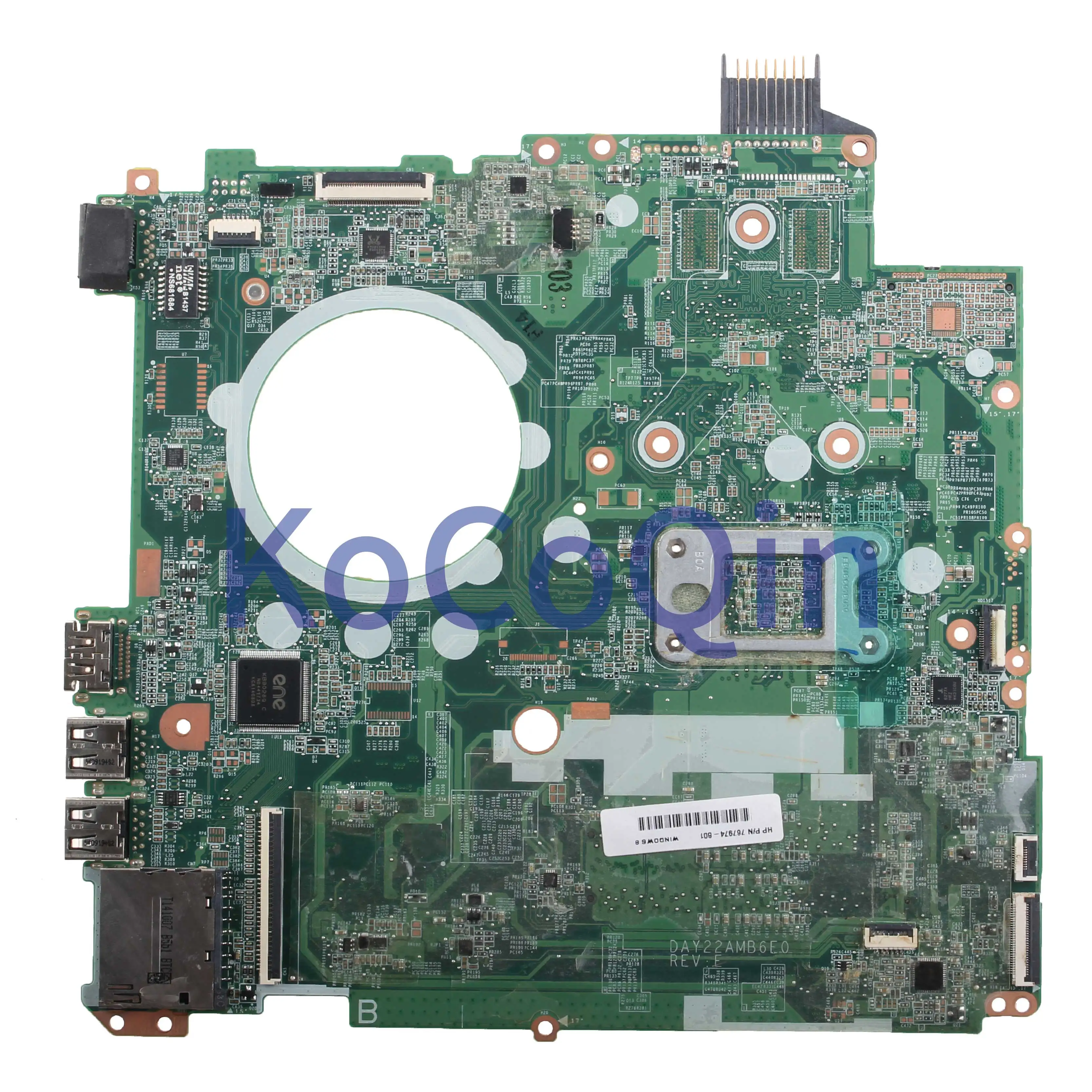 KoCoQin материнская плата для ноутбука HP Pavilion 15 P Core A8 6410 DAY22AMB6E0 762526 001 501