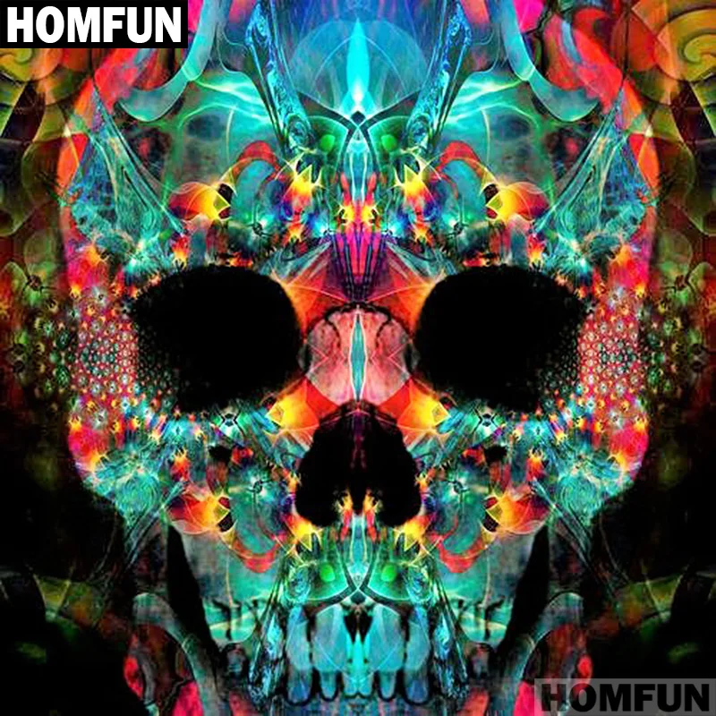 Алмазная живопись HOMFUN A01379 сделай сам полноразмерная/круглая вышивка крестиком