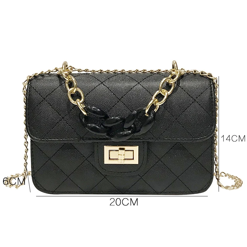 Youda новая Корейская трендовая модная сумка мессенджер с цепочкой Ретро Дамская