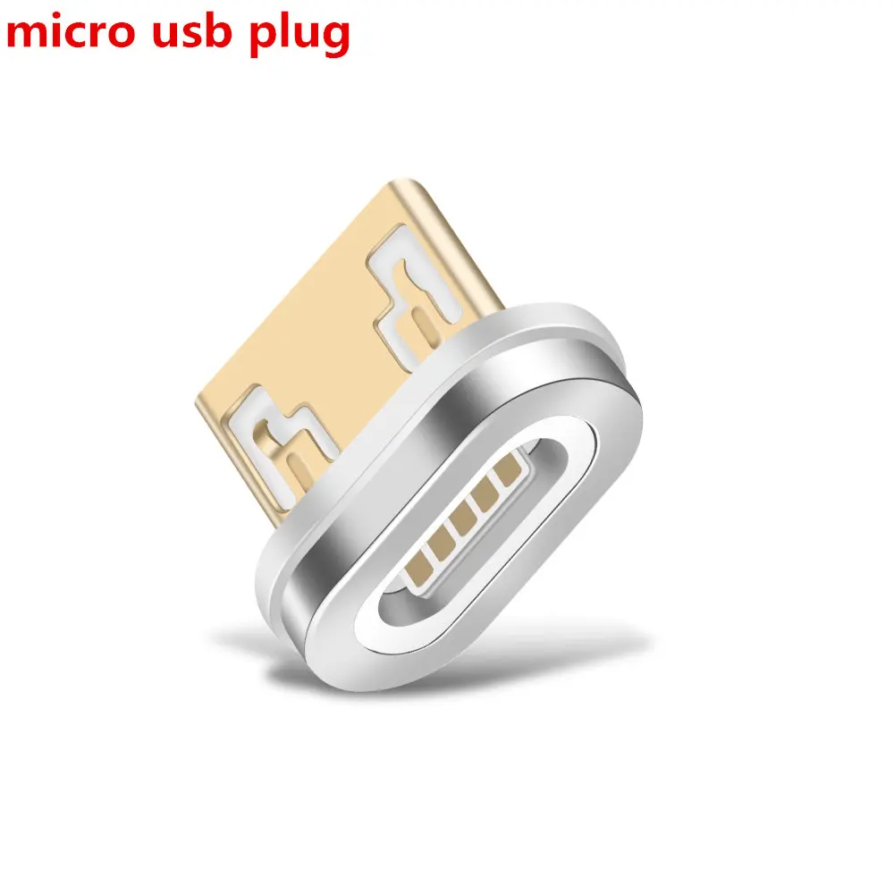 Micro USB Plug Олаф Магнитный телефонный адаптер для преобразования Micro USB Type C для зарядного устройства для iphone 7 X XR XS Max для Samsung S8 S9 Plus Note 8 9 - Цвет: Micro USB Plug