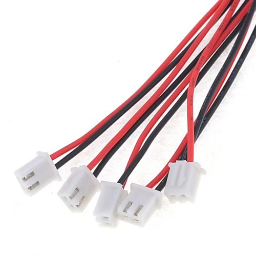 Высокое качество 5 шт. 24AWG JST XH2.54 2 контактный вилка соединителя с проводом кабель 20