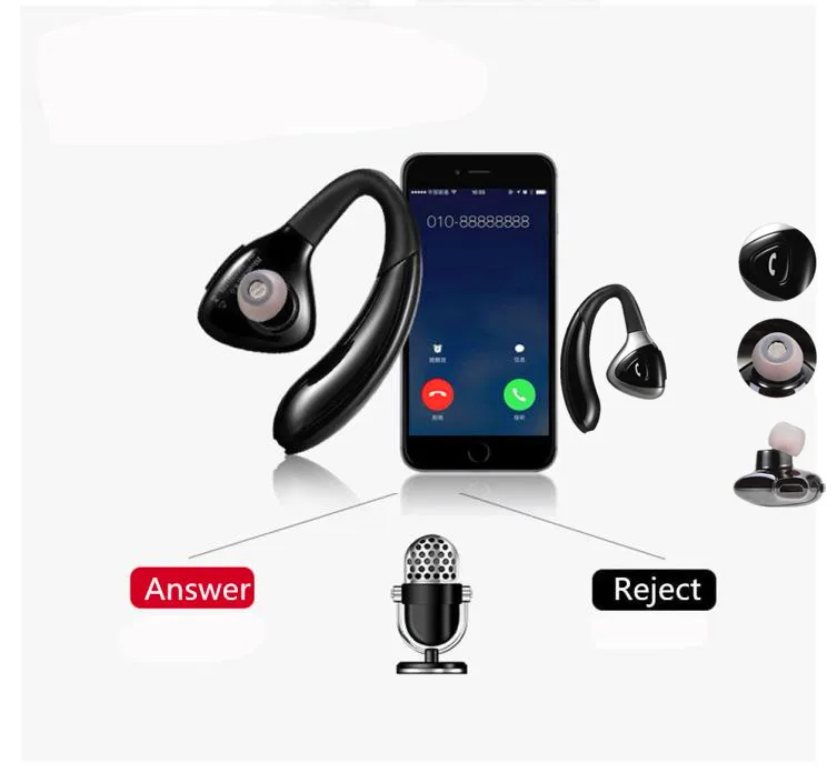 Беспроводная гарнитура Bluetooth 4,1 спортивные стереонаушники наушники Встроенный высокопроизводительный микрофон и динамик 56
