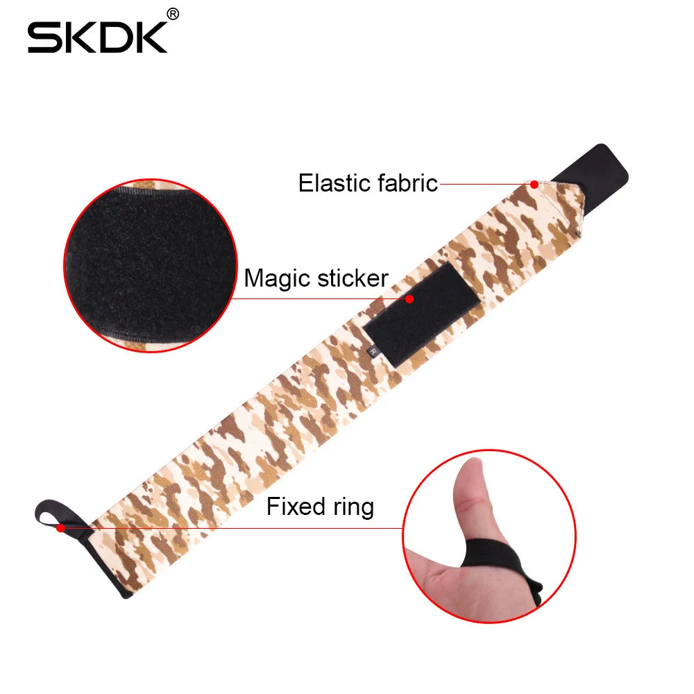 SKDK Камуфляжный нейлоновый браслет для занятий тяжелой атлетикой тренировок в