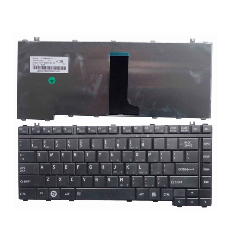 Новая английская клавиатура для ноутбука Toshiba Satellite L525 L511 L501 L512 M308 L515 L526 M326 M328 L205 |