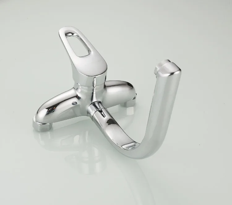 Бесплатная доставка смеситель для кухни с двумя отверстиями высокое качество