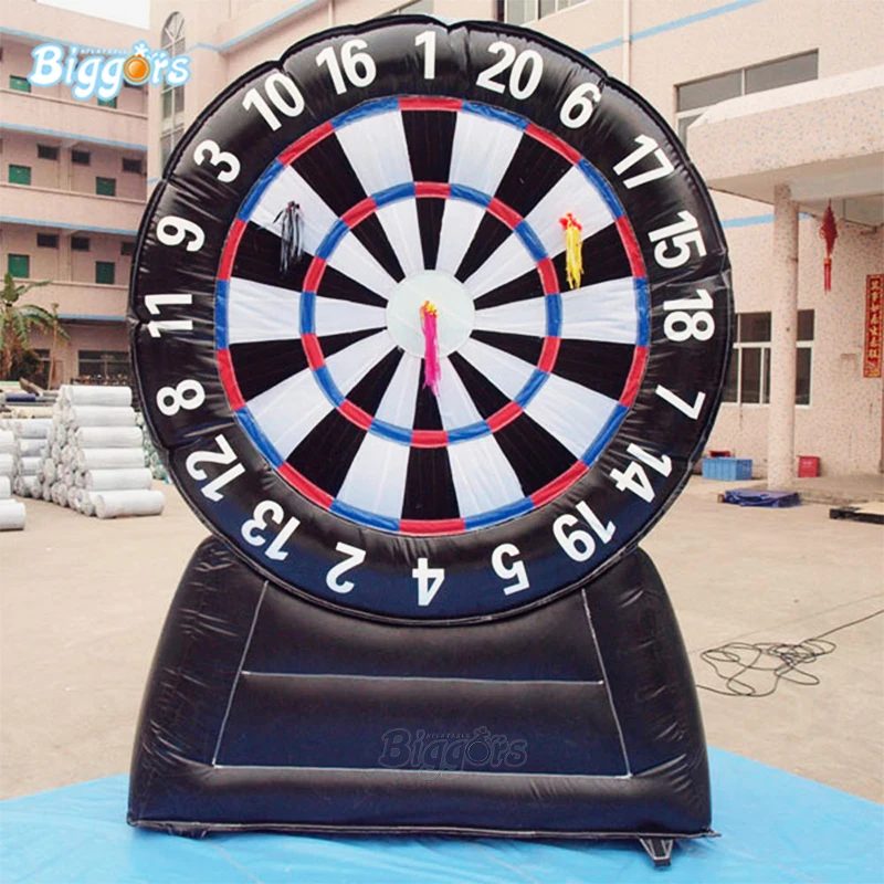 

Popular crazy game giant inflatable soccer dart board inflatable foot darts