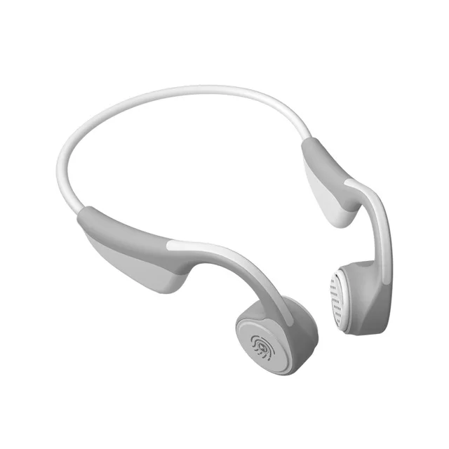 WHITE Bluetooth 5,0, беспроводные наушники с костной проводимостью, наушники для спорта на открытом воздухе, стерео, Hi-Fi гарнитура с Micr PK Z8 для xiaomi - Цвет: WHITE