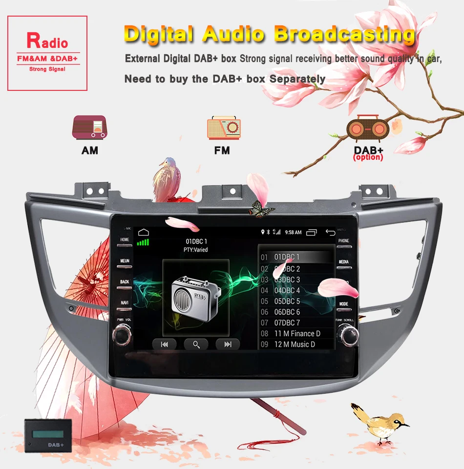 Android 9,0 автомобильный dvd для hyundai Tucson/ix35 gps навигация радио 4+ 64G стерео Мультимедийный Плеер 2.5D экран