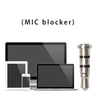Блокиратор звука MIC-блокирует взлом звука на компьютерах, планшетах и смартфонах, удобный брелок для переноски